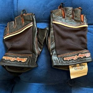 Harley Davidson Fingerless Gloves for Women